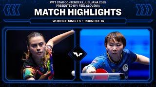 Bruna Takahashi vs Zhu Yuling | WS R16 | #WTTLjubljana 2025
