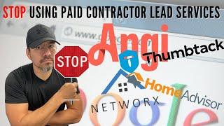 Stop Using Contractor Lead Services | Generate Your Own Leads FREE