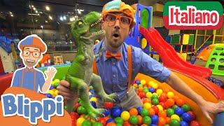 Impariamo con Blippi al parco giochi coperto | Blippi in Italiano | Video educativi per bambini