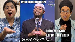 Indian Reacts To Who created God and why did God create us? Zakir Naik