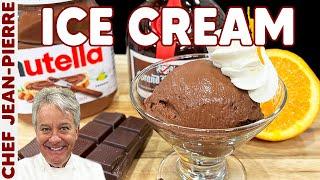 Chocolate Ice Cream Recipe - My Favourite Ever | Chef Jean-Pierre