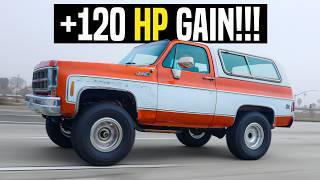 Dyno Results!: Zac's 572ci Big Block K5 Gets MORE POWER! #sustainability