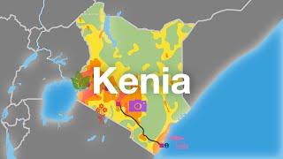 Kenia - Geografie, Bevölkerung & Wirtschaft