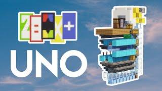 UNO in Survival Minecraft 🃏 | Minecraft Java 1.21.4 Redstone Tutorial