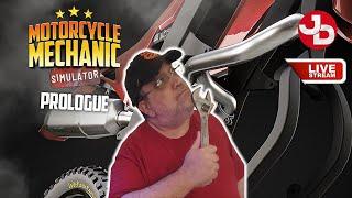 Rebuilding my own bike on Motorcycle Mechanic Simulator 2021: Prologue LIVE STREAM