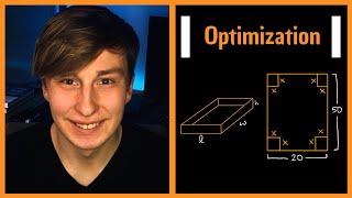 Optimization Calculus || Inscribed Example, Cylinder, Volume of Box, Minimum Distance, Surface Area