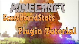 Minecraft ScoreboardStats plugin Tutorial [GERMAN]