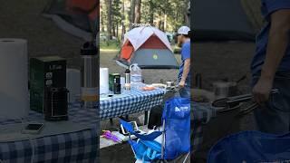 overnight camping & sightseeing #yosemite #camping #outdoorsy #summer #shorts