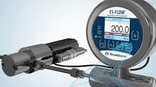 ES-FLOW Ultrasonic Flow Meters / Controllers for low liquid flow rates - Principle of Operation