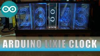 Arduino digital clock LIXIE display