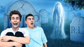 24 Hours in THE CEMETERY Challenge !