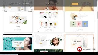 Beauty and Cosmetics Prestashop Theme 177X skincare responsive Website Builder