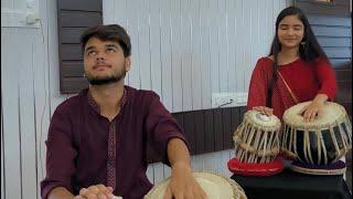 Mere Raske Kamar Song Tabla Cover Mukul Chopra And Mona Chopra (Vasukifusion)