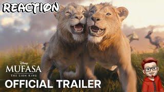 Mufasa: The Lion King | Official Trailer | Reaction (NMGSmash Reacts)