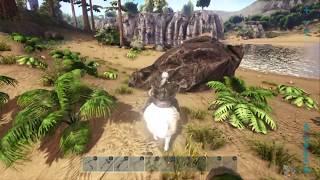 ARK PS4: How to make and use TASTY CAKES to tame an OVIS (Sheep)!