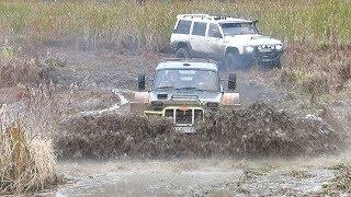 Раллийный БОЛОТОХОД НИВА-МАРШ 1,9 ТД и Nissan Patrol off road 4x4 MUD