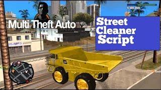 Street cleaner job Script + download MTASA (MTA san andreas)