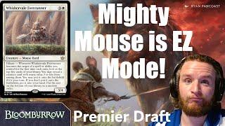 Mighty Mouse is EZ mode  Draft Bloomburrow Draft | MTG Arena