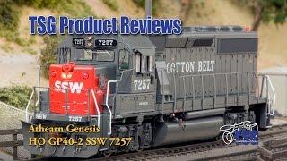 HO Scale GP40-2 Athearn Genesis Product Review