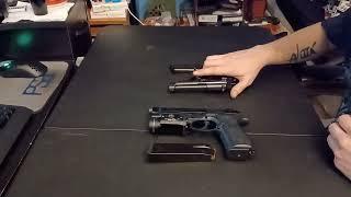 Beretta 92FS and 85 Cheetah Field Strip