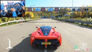 LaFerrari - Forza Horizon 4 | Logitech g29 gameplay