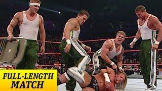 Mr. McMahon forces Triple H to run the Gauntlet against The Spirit Squad