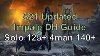 Updated Impale DH Guide for S21 (GR100+ Speeds, Solo GR125+, 4man GR140+ RGK)