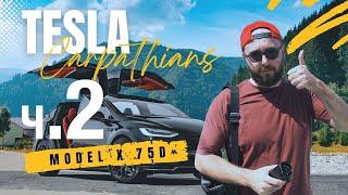  Який запас ходу Tesla Model X 75d? Подорож Карпати - Київ. 75d - це вирок? (Частина 2) .BURLA