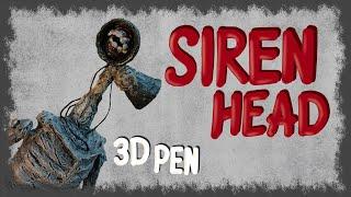 Как сделать фигурку Сиреноголового с помощь 3D ручки / SIREN HEAD | 3D pen