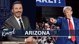 Jimmy Kimmel Roasts Trump: Is Kamala Harris Sabotaging His Arizona Rally?