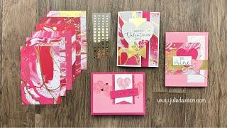 FREE Class: 3 Stampin’ Up! Marbled Elegance December 2024 Bonus Project Kit