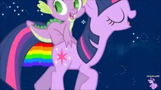 Nyan Cat DnB Remix Twilight Sparkle Edition [PonyDub] 1hour