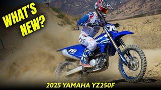 2025 YAMAHA YZ250F-WHAT'S NEW?