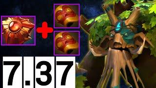 ЛУЧШИЙ САППОРТ В НОВОМ ПАТЧЕ 7.37 | ТРЕНТ ДОТА 2   | TREANT PROTECTOR DOTA 2