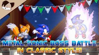 Sonic 4 Episode 2 - Metal Sonic Boss Battle in CLASSIC style [Animation]