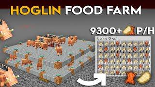 Minecraft Hoglin Food And Leather Farm - Hoglin Farm Tutorial