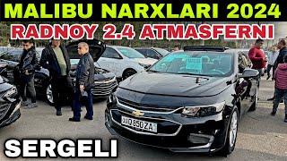 18 Noyabr MALIBU NARXLARI SERGELI MOSHINA BOZORI 2024. Малибу нархлари 2024