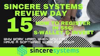  *HOW TO REGISTER & USE S-WALLET IN SSG  *SINCERE SYSTEMS INVESTMENT