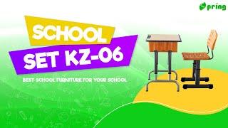 School Set for Primary and Elementary School KZ-06 by SPRING FURNITURE