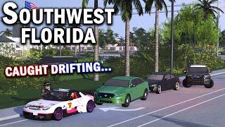 GOT CAUGHT DRIFTING... || ROBLOX - Southwest Florida