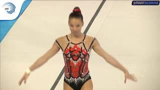 Daria Tikhonova (RUS) - 2017 Aerobics Europeans, junior qualifications