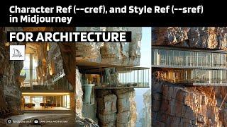 Advanced Midjourney | Character Ref (--cref), and Style Ref (--sref) in Midjourney for Architecture