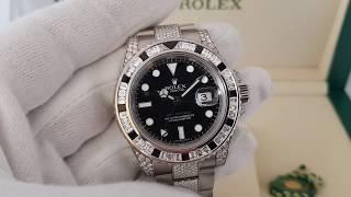 Восхитительный Rolex 116759 SANR белое золото, бриллианты и сапфиры!