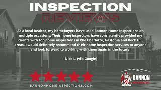 Best Charlotte Home Inspector | 704-776-3659 | Bannon Home Inspections