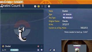 Pokemon Scarlet: 1st Shiny Dratini Caught Live