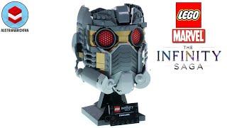 LEGO Marvel 76251 Star-Lord's Helmet - LEGO Speed Build Review