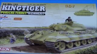 Russell Gosselin: Dragon 1/35 King Tiger (Porsche Turret)