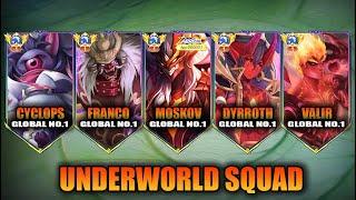 5 MAN UNDERWORLD SQUAD IS FINALLY COMPLETE!!! UNDERWORLD SQUAD COMES TO LAND OF DAWN TO SOW FEAR!!!