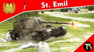 Ace Mastery Gameplay: St. Emil - 3.7K Damage • 2 Kills | World of Tanks Blitz