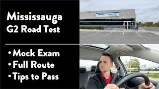 Mississauga G2 Road Test - Full Route & Tips on How to Pass Your Driving Test